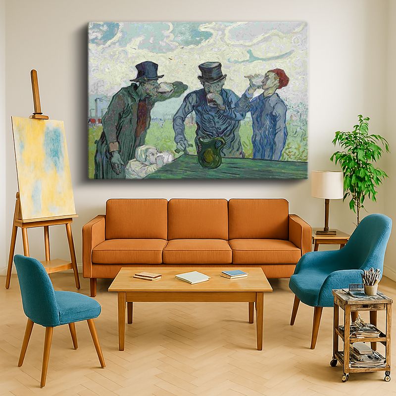 Ressam Kanvas Tablo 991